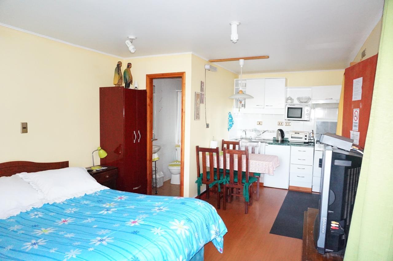 Los Gualles De La Candelaria Apart Hotel Pucón Dış mekan fotoğraf
